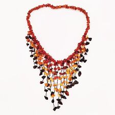Collana donna frange usato  Italia