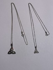 Deslumbrante Lote Vintage de 2 Colares Celtas de Prata Esterlina Solvar  comprar usado  Enviando para Brazil