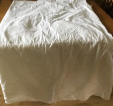 Double valance white for sale  BUCKINGHAM