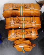 Vintage tan travel for sale  NOTTINGHAM