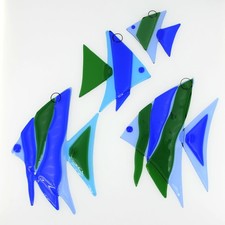 Glas fisch reliefs gebraucht kaufen  Deutschland