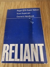 Reliant super saloon for sale  SITTINGBOURNE