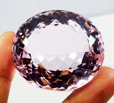 Usado, CERTIFICADO 385,70 quilates natural rosa kunzita corte oval pedra preciosa solta brasileira ENORME comprar usado  Enviando para Brazil