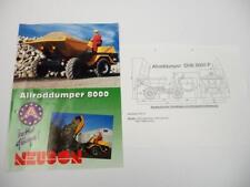 Prospekt neuson 8000 gebraucht kaufen  Merseburg