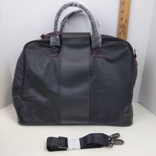 Bolsa de viagem Chivas Regal uísque preta roxa bolsa de ombro couro sintético , usado comprar usado  Enviando para Brazil