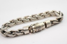 chunky silver bracelet for sale chunky silver bracelet for sale LEEDS