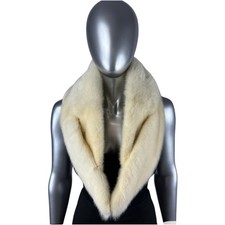 Gola de vison pérola, estola, fileira dupla, 42” L, pele vintage certificada comprar usado Gola de vison pérola, estola, fileira dupla, 42” L, pele vintage certificada comprar usado  Enviando para Brazil