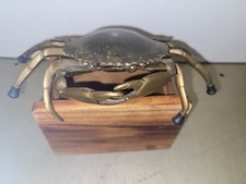 Vintage brass crab for sale  Vineland