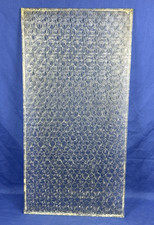 Painel de janela de vidro florentino C.1920 com fio de galinha! Privacidade com luz ambiente comprar usado  Enviando para Brazil