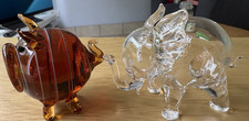 Art glass pig for sale  ST. IVES