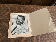 Foto vintage 5×7 assinada por Nat King Cole – Autógrafo original na montagem comprar usado  Enviando para Brazil