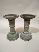 Wooden pillar candle for sale  TAUNTON