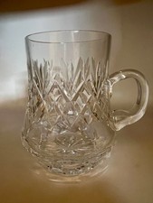 Cut crystal tankard for sale  BIRKENHEAD