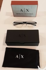 Armações de óculos masculinas Armani Exchange AX 1061 6000 preto fosco 57-17-140 comprar usado  Enviando para Brazil
