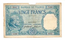 Billet francs 1916 d'occasion  Paris I