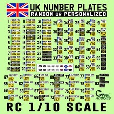 British number plates d'occasion  Expédié en Belgium