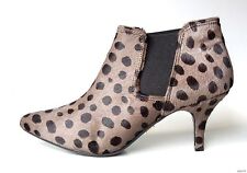 BOTAS DE TORNOZELO Pour La Victoire cinza com estampa animal cabelo de pônei tamanho 8 novas 'Anabella' comprar usado  Enviando para Brazil