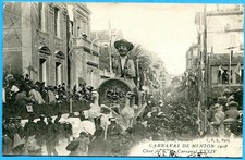 Cpa carnaval menton d'occasion  Fagnières