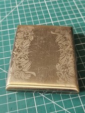 Cigarette case metal for sale  TOTNES