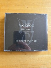 Michael Jackson History Promotional Instore Play 2 CD Set RARE, usado comprar usado Michael Jackson History Promotional Instore Play 2 CD Set RARE, usado comprar usado  Enviando para Brazil
