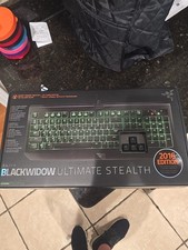 Usado, Teclado mecânico para jogos Razer BlackWidow Ultimate Stealth retroiluminado edição 2016 comprar usado  Enviando para Brazil