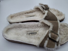 Birkenstock fur grey for sale  SOUTHAMPTON