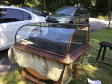 Vintage curved glass for sale  Westbrook