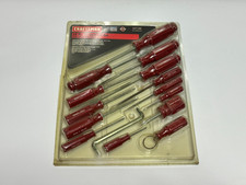 Conjunto de chaves de fenda Sears Craftsman USA 47159 15 peças VERMELHO cabo rígido (raro, novo sem caixa), usado comprar usado  Enviando para Brazil