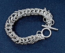 Sterling silver byzantine for sale  GRAVESEND