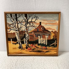 Needlepoint framed art for sale  Palmetto