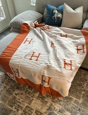 Cobertor de arremesso HERMÈS Avalon comprar usado  Enviando para Brazil