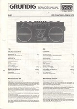 Grundig 335 rks gebraucht kaufen  Oldenburg (Oldenburg)