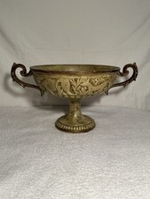 Tigela de frutas vintage de ferro fundido compota peça central com elefantes e cavalos  comprar usado  Enviando para Brazil