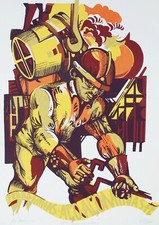 Yara Tupynambá (n.1932) Serigrafia Ferro Minas Aco Acominas  comprar usado  Enviando para Brazil