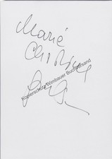 Riginal autogramm marie gebraucht kaufen  Dortmund