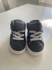 Tênis Polo Ralph Lauren Infantil/Criança Menino Azul Marinho/Branco Novo Tamanho 1 comprar usado  Enviando para Brazil