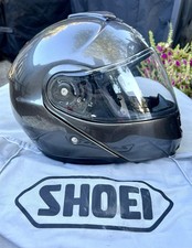 Capacete Shoei Neotec rosto inteiro/cinza carvão/viseira transparente/bolsa de armazenamento/tamanho médio comprar usado Capacete Shoei Neotec rosto inteiro/cinza carvão/viseira transparente/bolsa de armazenamento/tamanho médio comprar usado  Enviando para Brazil