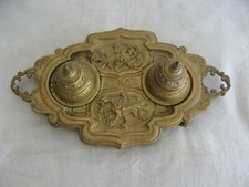 Ancien encrier bronze d'occasion  Lorgues