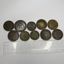 masonic tokens for sale  BURNTWOOD