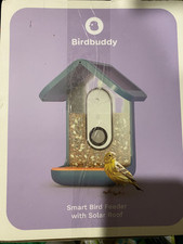 Incrível alimentador de pássaros inteligente Bird Buddy com câmera telhado solar movido a energia solar +EXTRAS! comprar usado  Enviando para Brazil