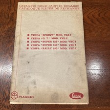 Vespa teile katalog gebraucht kaufen  Villingen-Schwenningen
