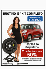 Kit ruotino scorta usato  Torre Canavese