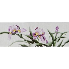 Sem fios! Elsa Williams IRIS Vintage Kit de Bordado Crewel Cottage Core Floral comprar usado  Enviando para Brazil