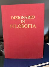 Dizionario filosofia nicola usato  Narni