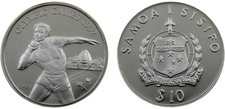 Usado, Samoa 1991 10 Tala Silver 925 PF comprar usado  Enviando para Brazil