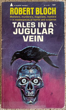 Tales In A Jugular Vein SIGNED  Robert Bloch 1965 Pyramid 1st VTG PBO Psycho OOP comprar usado Tales In A Jugular Vein SIGNED  Robert Bloch 1965 Pyramid 1st VTG PBO Psycho OOP comprar usado  Enviando para Brazil