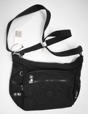 Bolsa de ombro Kipling preta com zíper organizador de armazenamento materiais reciclados comprar usado  Enviando para Brazil