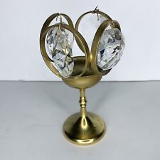 Candelabro vintage estilo araña Weinfurtner cristal y chapado en oro 24k segunda mano  Embacar hacia Mexico