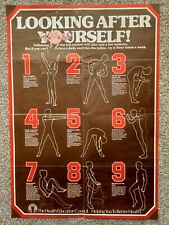 Original fitness posters for sale  NOTTINGHAM