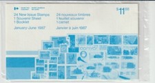 Canada timbres feuillet d'occasion  Expédié en Belgium